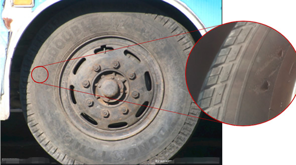 Tir-sidewall-scnner-recognize-tire-brand